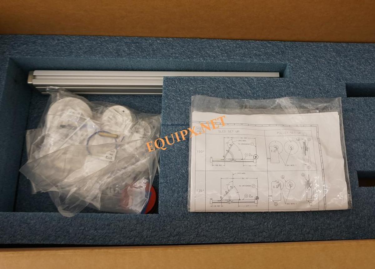 Used Instron 2820-036 variable angle peel test fixture- NEW UNUSED