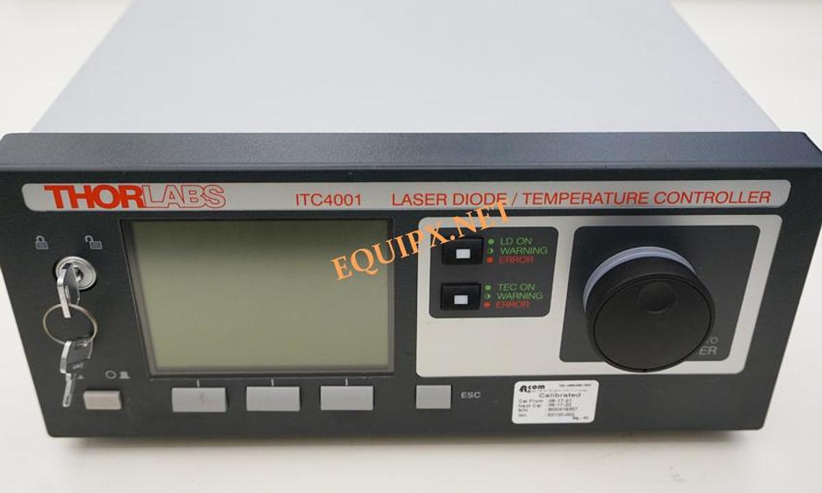 Used Thorlabs ITC4001 laser diode with temperature controller