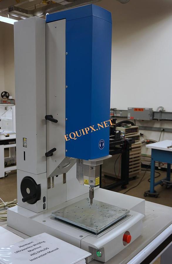Used Hermann Ultrasonics HiQ dialog 1200 speed control ultrasonic welder  1200Watts @ 35Khz  (2014)
