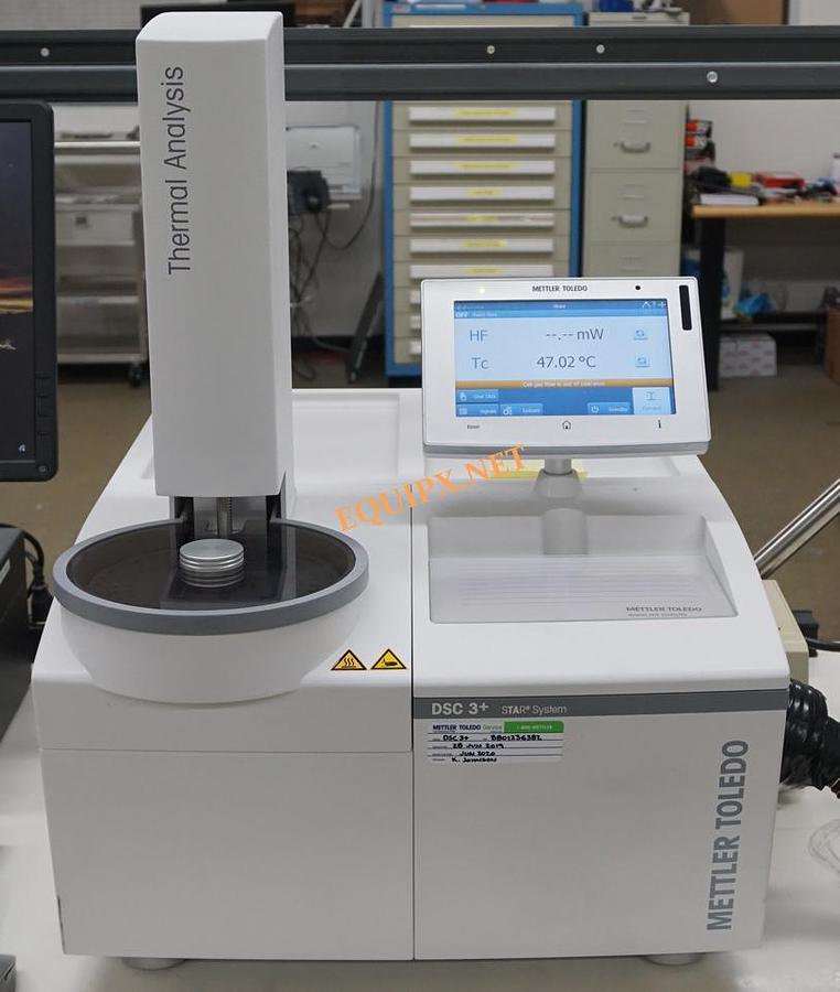Used Mettler DSC 3+ with STARe software and Huber TC45 Immersion Cooler (2019)