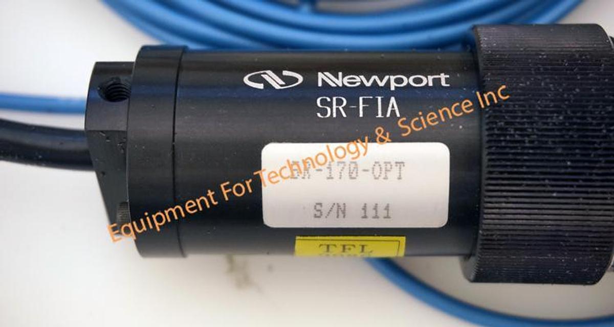 Used Newport SR-170-CF Supercavity Optical Spectrum Analyzer