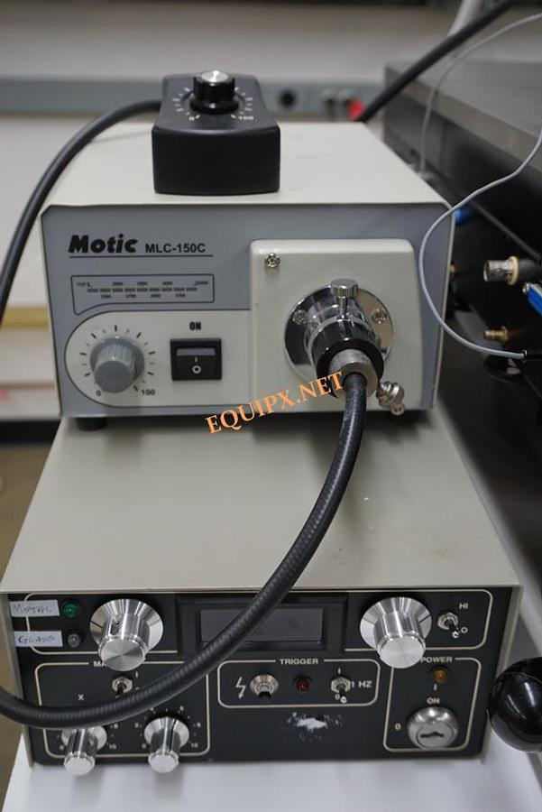 Used Signatone CM200 Checkmate semiautomatic 200mm prober with L-LCS2 532nm/ 355nm laser, Mitutoyo microscope and (4) S925 positioners