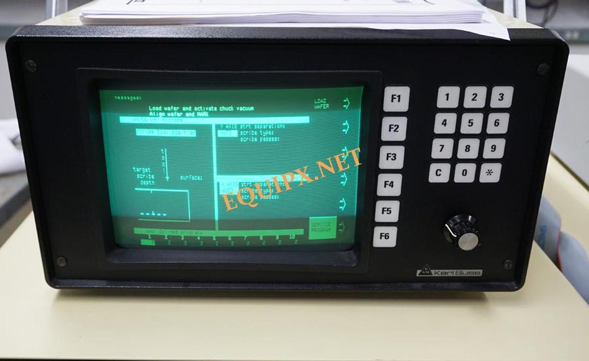 Used Karl Suss RA120M automatic scriber for GaAs and sensitive materials