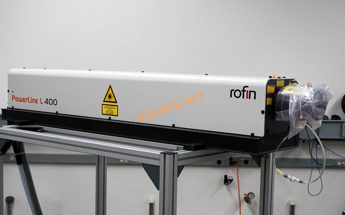 Used Coherent Rofin Powerline L400 laser  400w @1064nm Nd:YAG laser (Sep 2012) with LS-1040 workstation