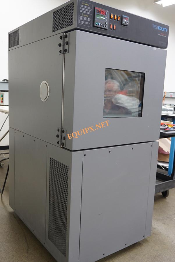 Used Test Equity 140 temperature chamber, 4 cuft, -73C to +175C,