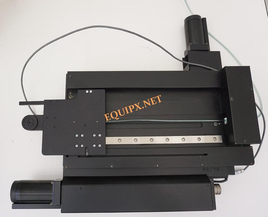 Used Prior Scientific HR05/5 motorized shuttle stage with 6x6 XY travel for Nikon wafer loaders