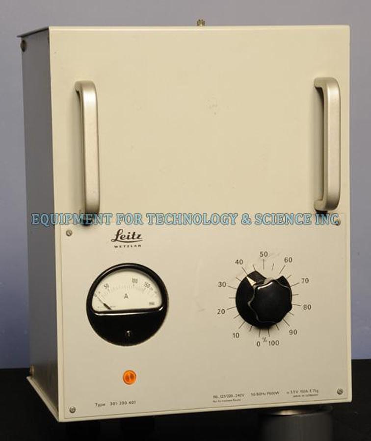 Used Leitz Wetzlar power supply for 1750C heated microscope stage