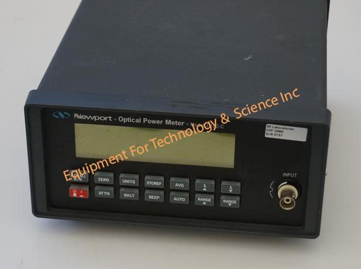 Used Newport 1830C optical power meter with 818-IR detector