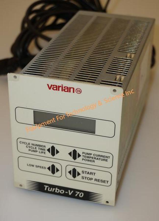 Used Varian V70 turbo pump 969-9357 and controller