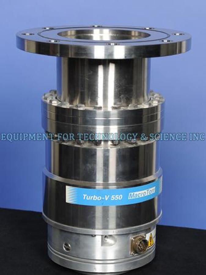 Used Varian V550 Turbo Pump with DN160 CFF (200mm OD) Conflat