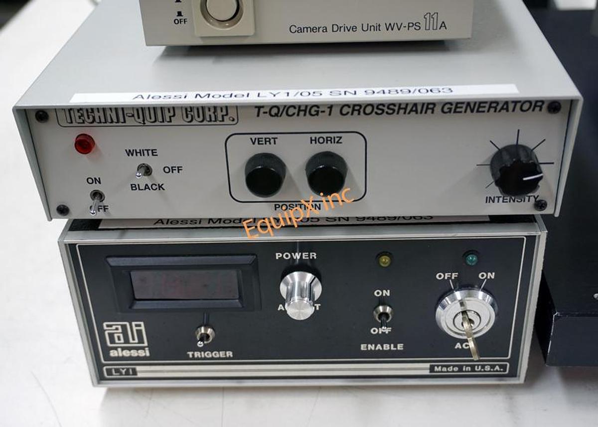 Used Alessi REL-4100 manual prober with LY1 1064nm laser cutting system