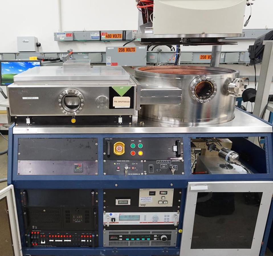 Refurbished Perkin Elmer  4451 for Rf, DC, Pulsed DC sputtering, (3) Delta Cathodes, CTI Cryo- Refurbished