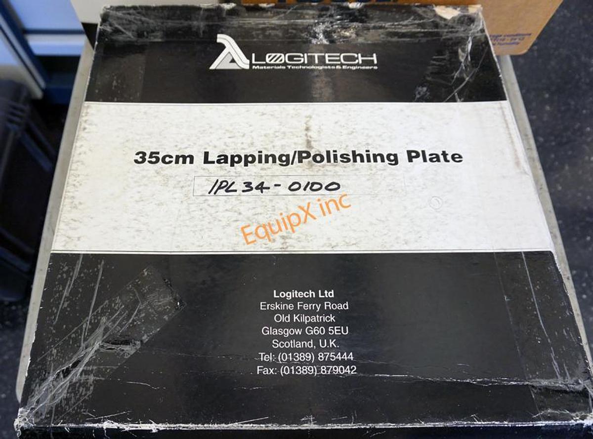 Used Logitech 1PL34-0100 35cm polishing plate- NEW
