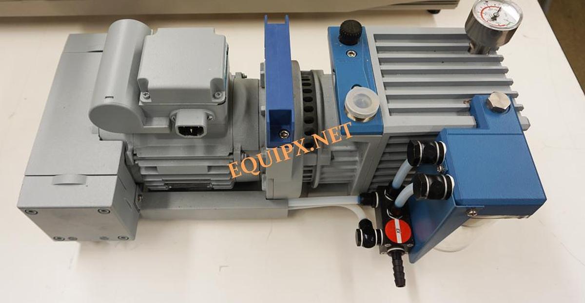Used Vacuubrand RC6  4.1cfm hybrid diaphram-2 stage rotary vacuum pump for solvent pumping application