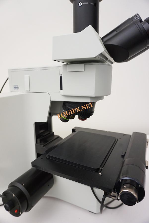 Used Olympus BX41M-LED metallurgical microscope with Olympus UC-30 3.2mp color camera