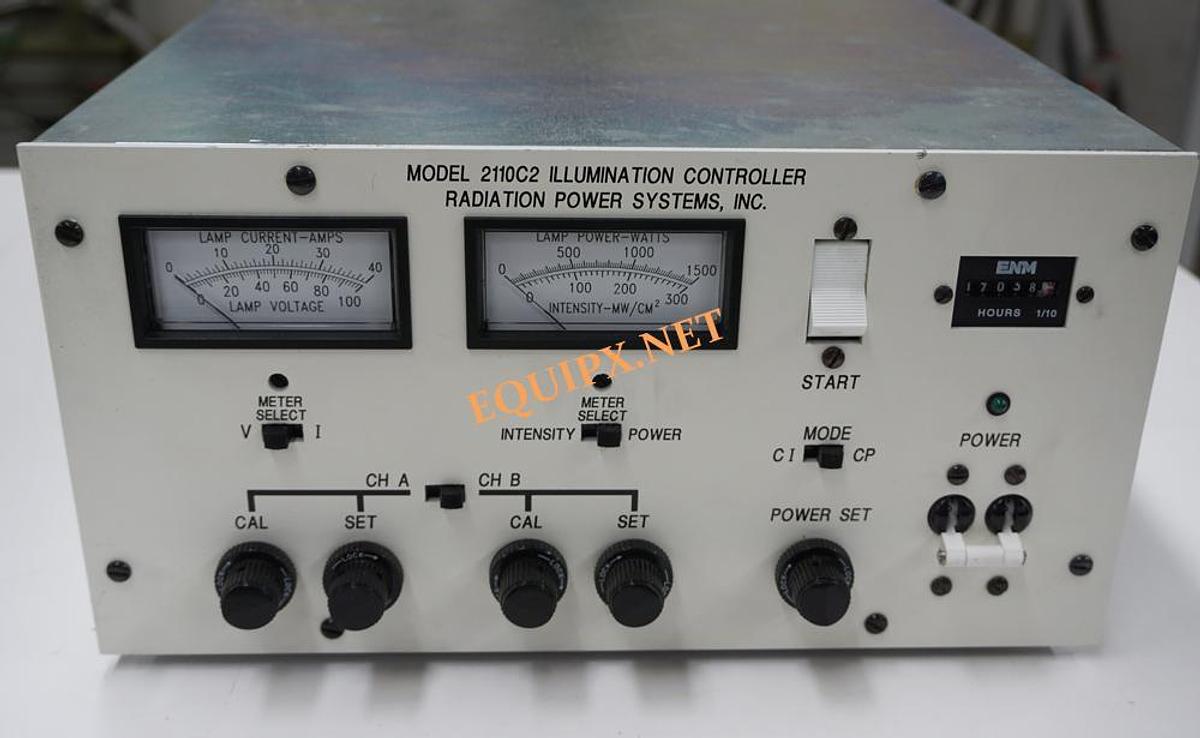 Used Radiation Power Systems 2110C2 1KW arc lamp power supply-OAI Configuration