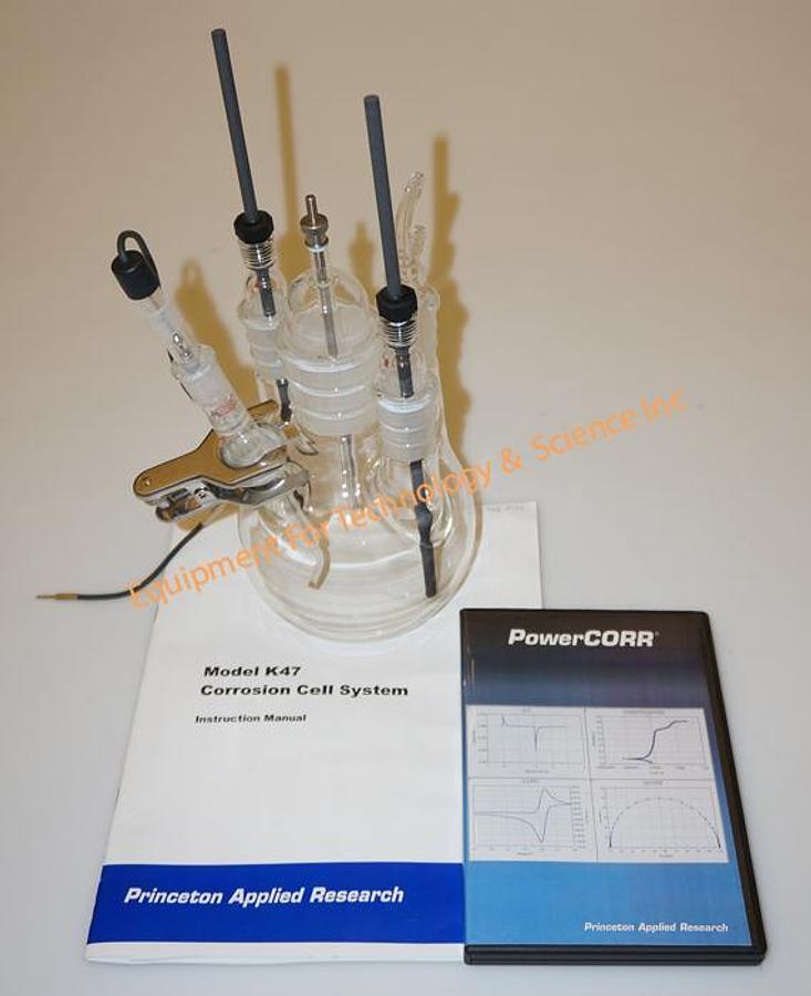 Used Princeton Applied Research PowerCOOR DC corrosion software ver 2.47