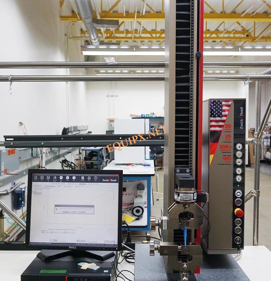 Used Zwick/Roell Z0.5TN  Testing machine for tensile and compression with 500N (112lbf) load capacity (2018)