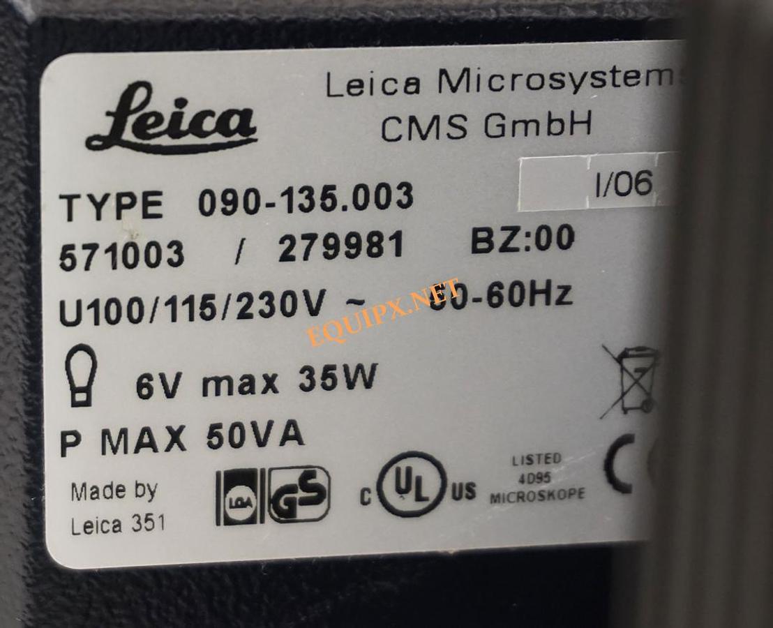 Used Leica DM-ILM inverted metallurgical microscope