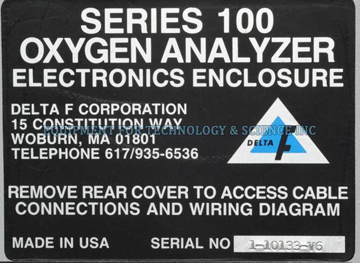 Used Delta Series 100 Oxygen Analyzer