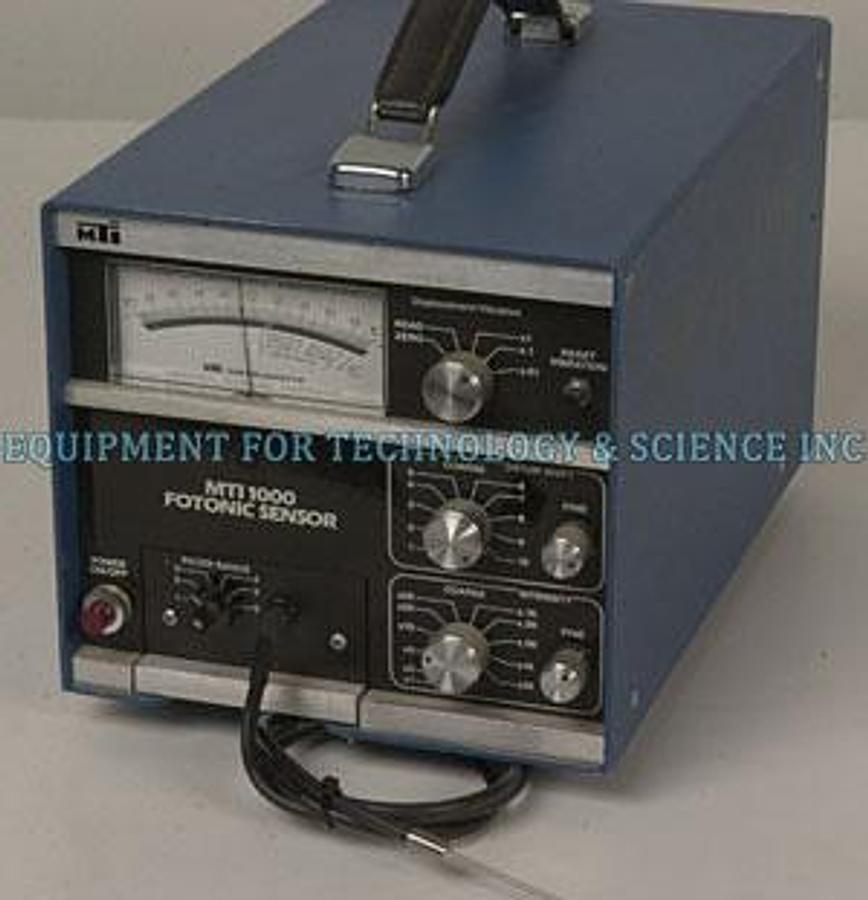 Used MTS Systems Corporation MTI-1000 Analog Vibration and Displacement Sensor