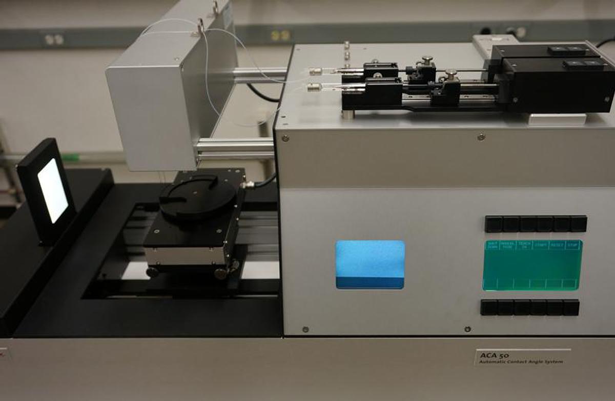 Used DataPhysics ACA50 Dynamic Contact Angle with programmable stage