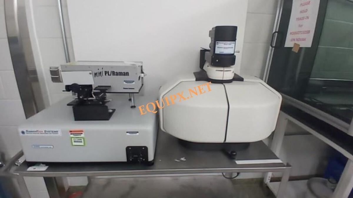 Used Raman RXN Systems Reaction Analysis System with Photon Systems MINI PL and Microscope