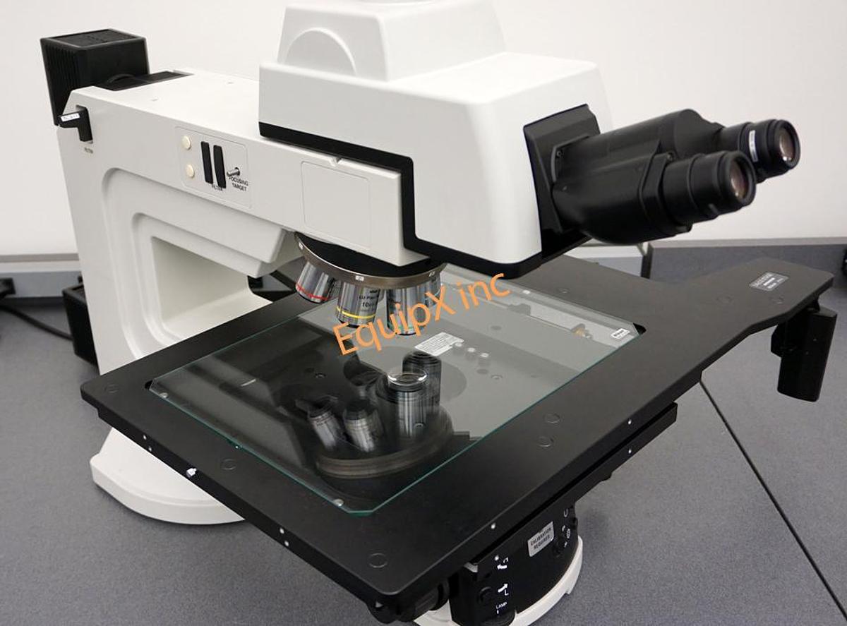 Used Nikon Eclipse L300ND 300mm Wafer Inspection Microscope with reflected and transmitted light