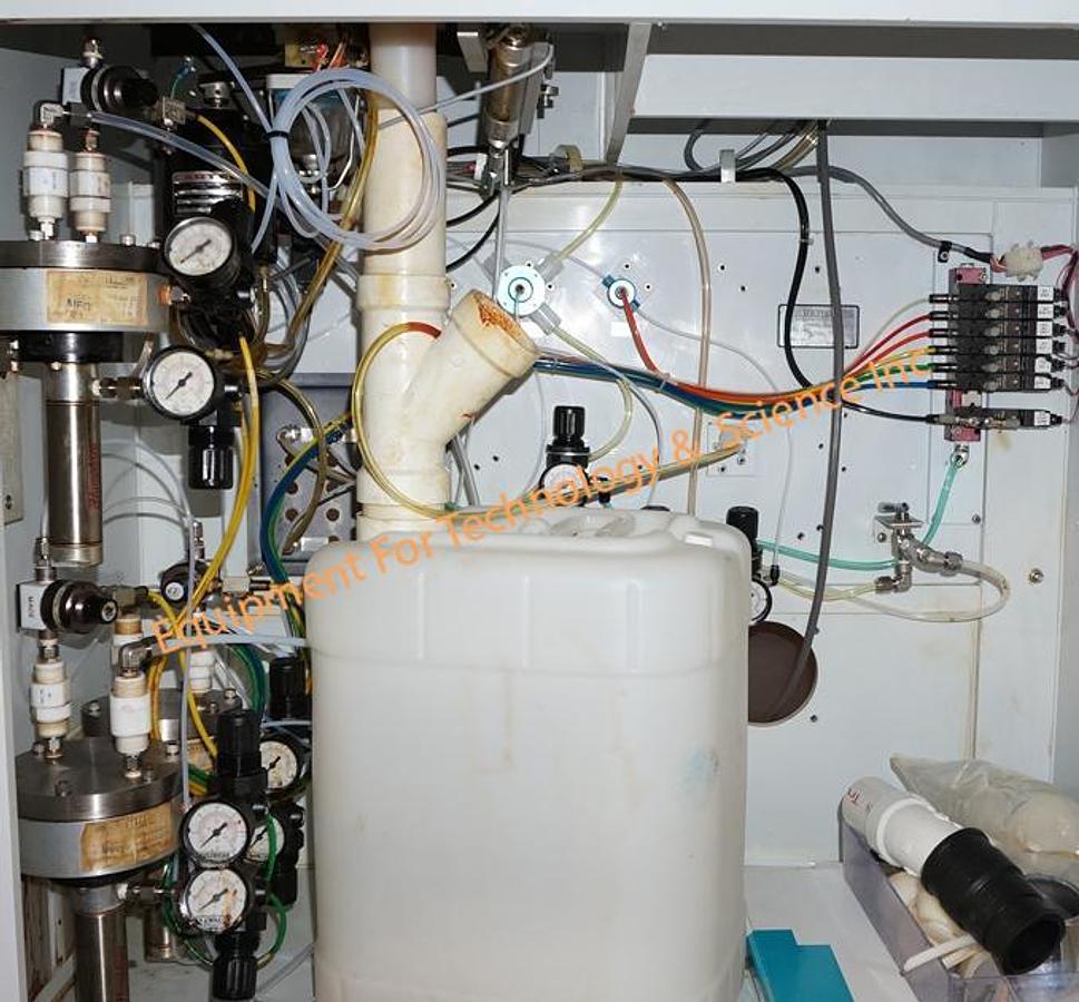 Used Solitec 5110C photoresist coater for maximum 9in diameter substrate