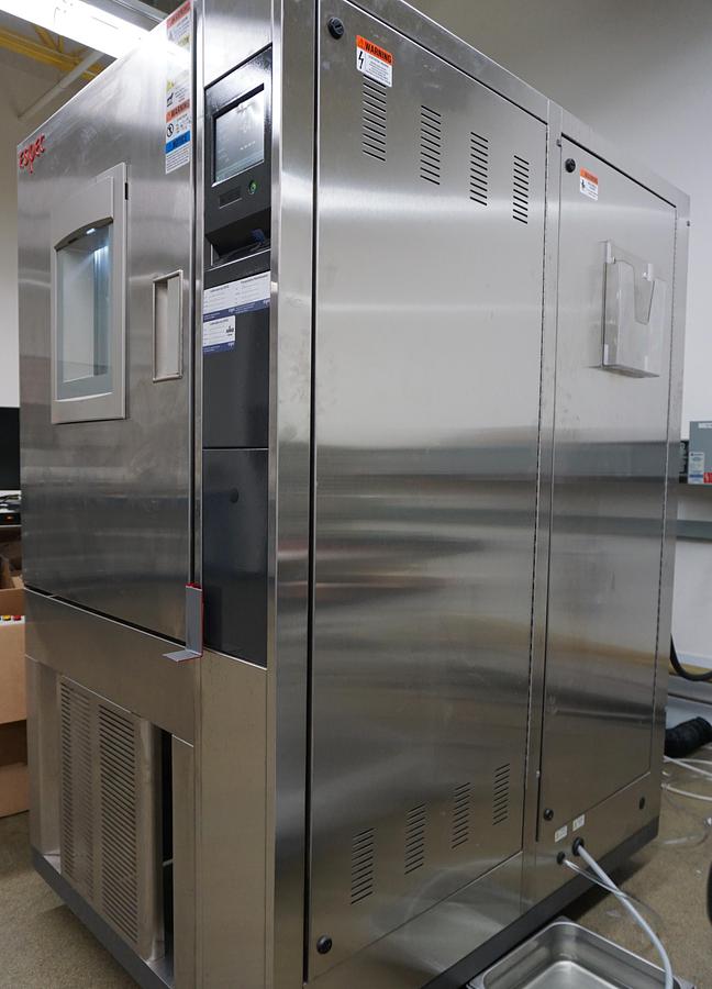 Used 2020 Espec EPX-3H Platinous Series Temp/Humidity Chamber, 14 cu ft, Air cooled Cascade Refrigeration, 208/230v, 3ph
