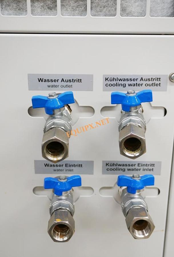 Used Riedel PC 63.02-NE 4 9KW process cooler (2010) with 2 fixed temperature cooling loops