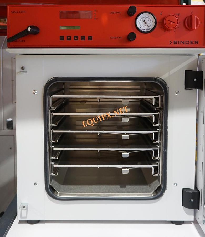 Used Binder VD53 vacuum oven max temp 200C 1.9cuft