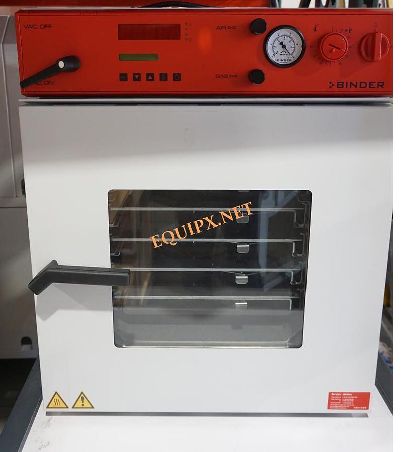 Used Binder VD53 vacuum oven max temp 200C 1.9cuft