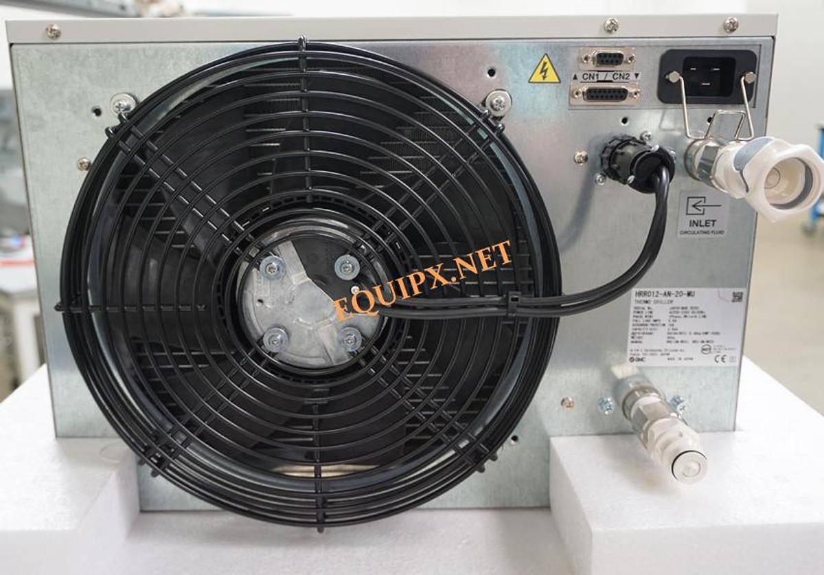 Used SMC HRR012-AN-20-MU Thermo Chiller 1200w, Air-cooled, 200-230v/1ph- NEW UNUSED