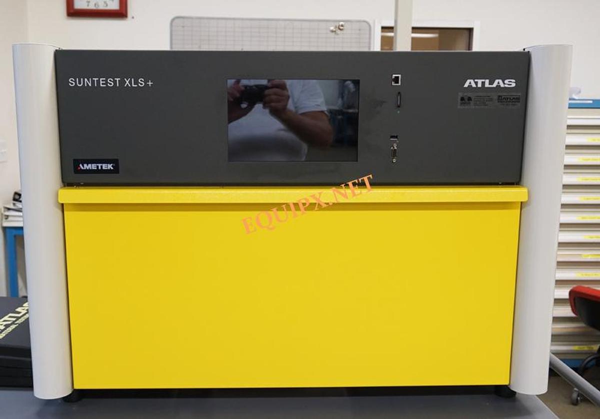 Refurbished 2012 Atlas Suntest XLS+ with SunCool Chiller , Xenotouch Software, 300-800 BST calibration sensor, humidity sensor