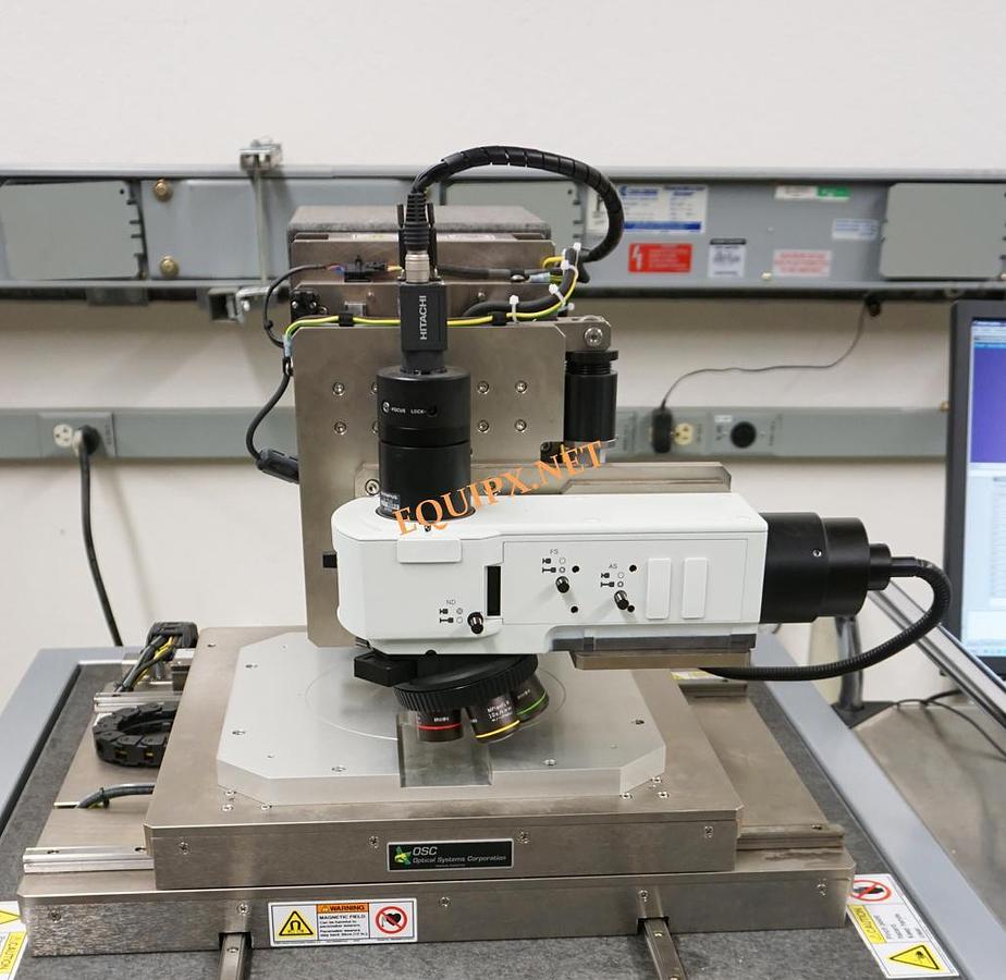 Used Optical Systems Corp. custom automated inspection system for solar cells