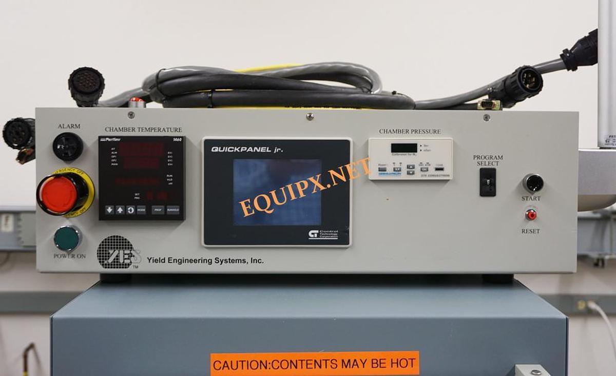 Used Yield Engineering 450PB6-2P High temperature vacuum oven for polyimide, photoresist and epoxy curing