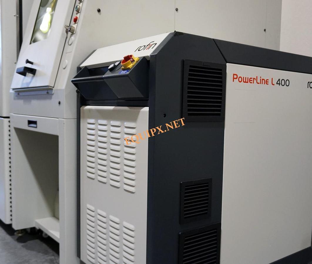 Used Coherent Rofin Powerline L400 laser  400w @1064nm Nd:YAG laser (Sep 2012) with LS-1040 workstation