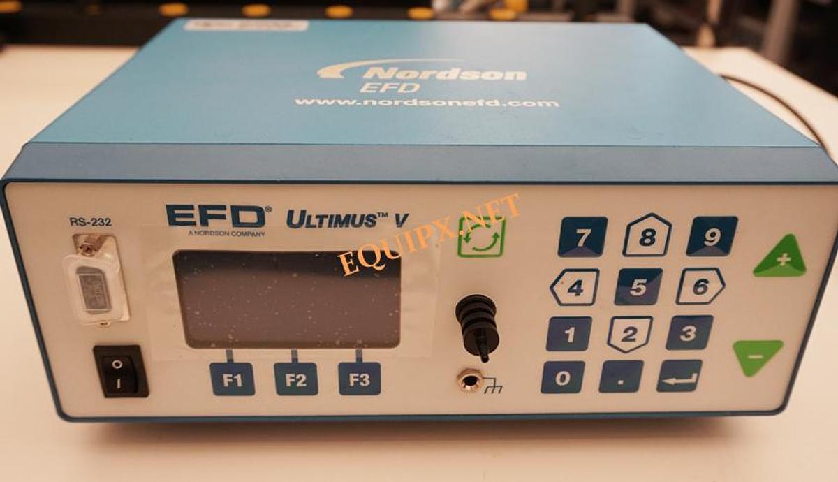Used Nordson EFD ULtimus V high precision benchtop fluid dispenser