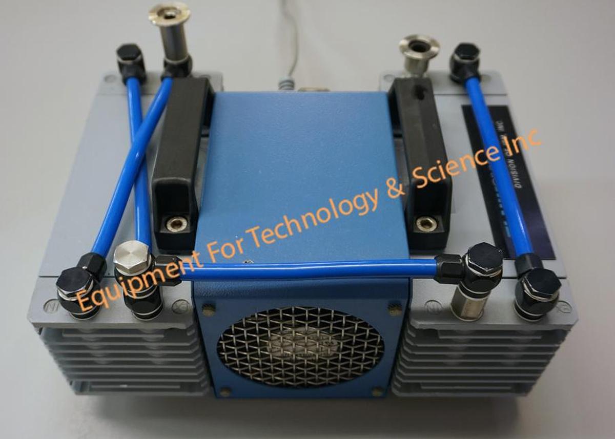 Used Vacuubrand MD4 2 stage diaphram vacuum pump 3.5m3/hr (2cfm)