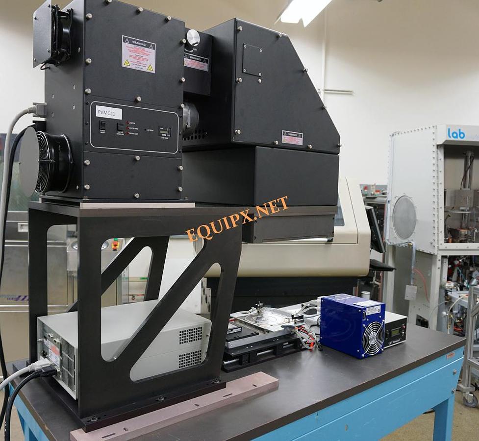 Used Newport 94123A SOL3A 1600w Xe exposure system (2012) with 12x12 collimated beam and vacuum chuck kit for I-V measurements