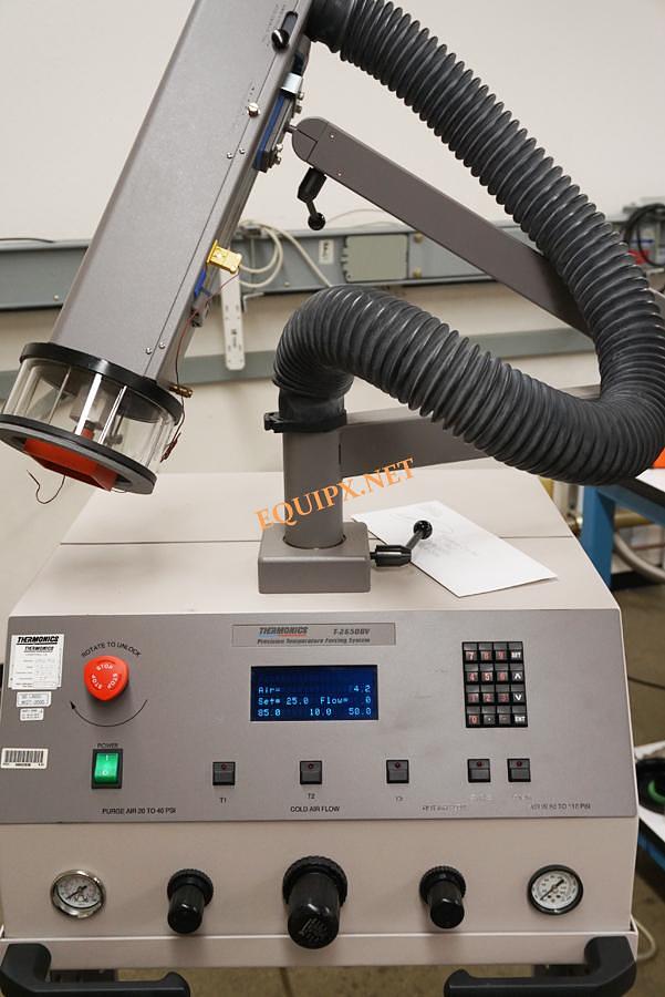 Used Thermonics T2650BV Temperature forcing system -60 to 200C, 7CFM