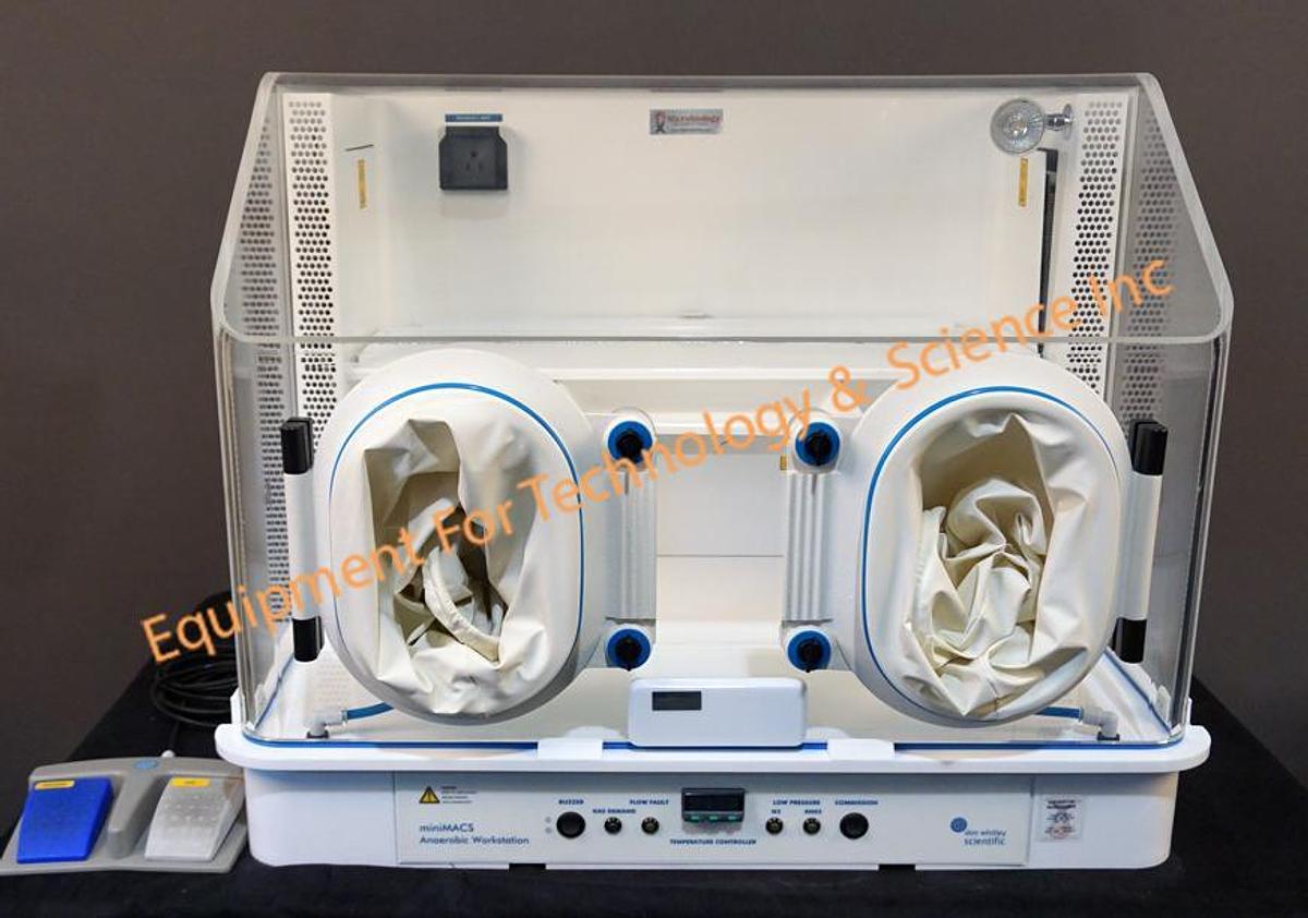 Used Don Whitley MiniMacs Anaerobic HEPA workstation