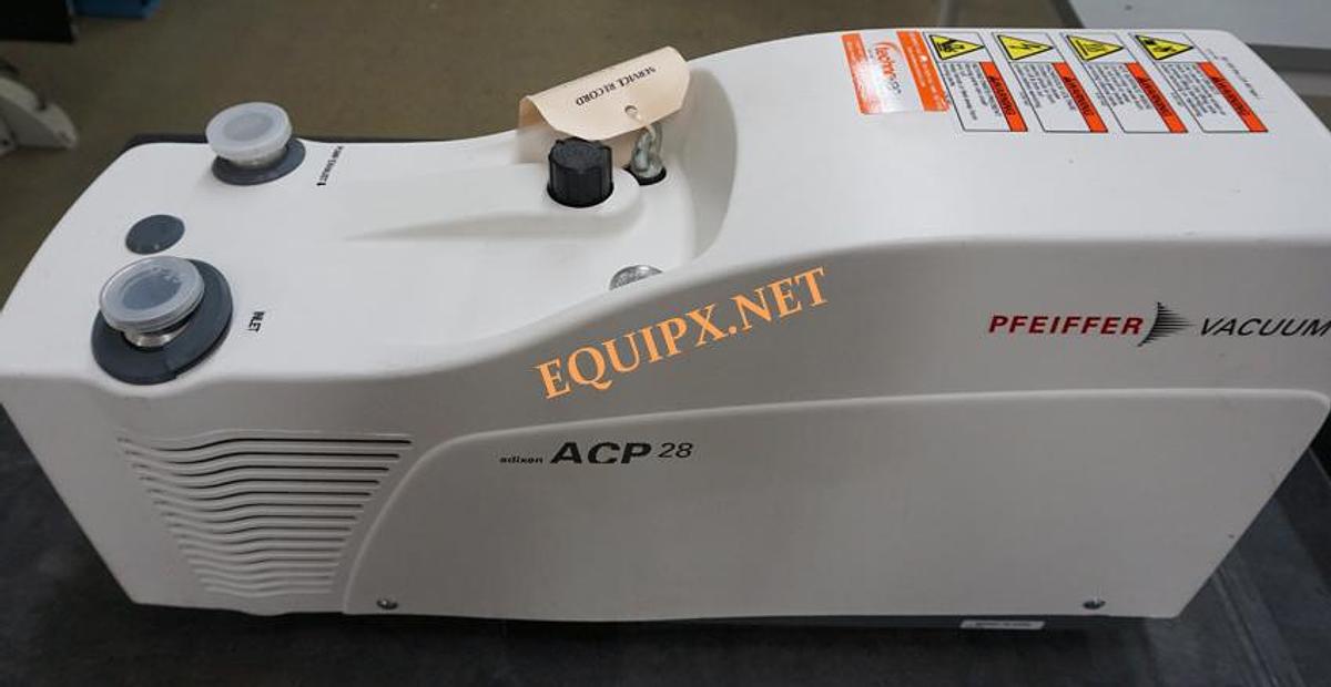 Used Pfeiffer ACP28 dry pump 15.89 CFM Refurbished with new tip seals 110v-220v