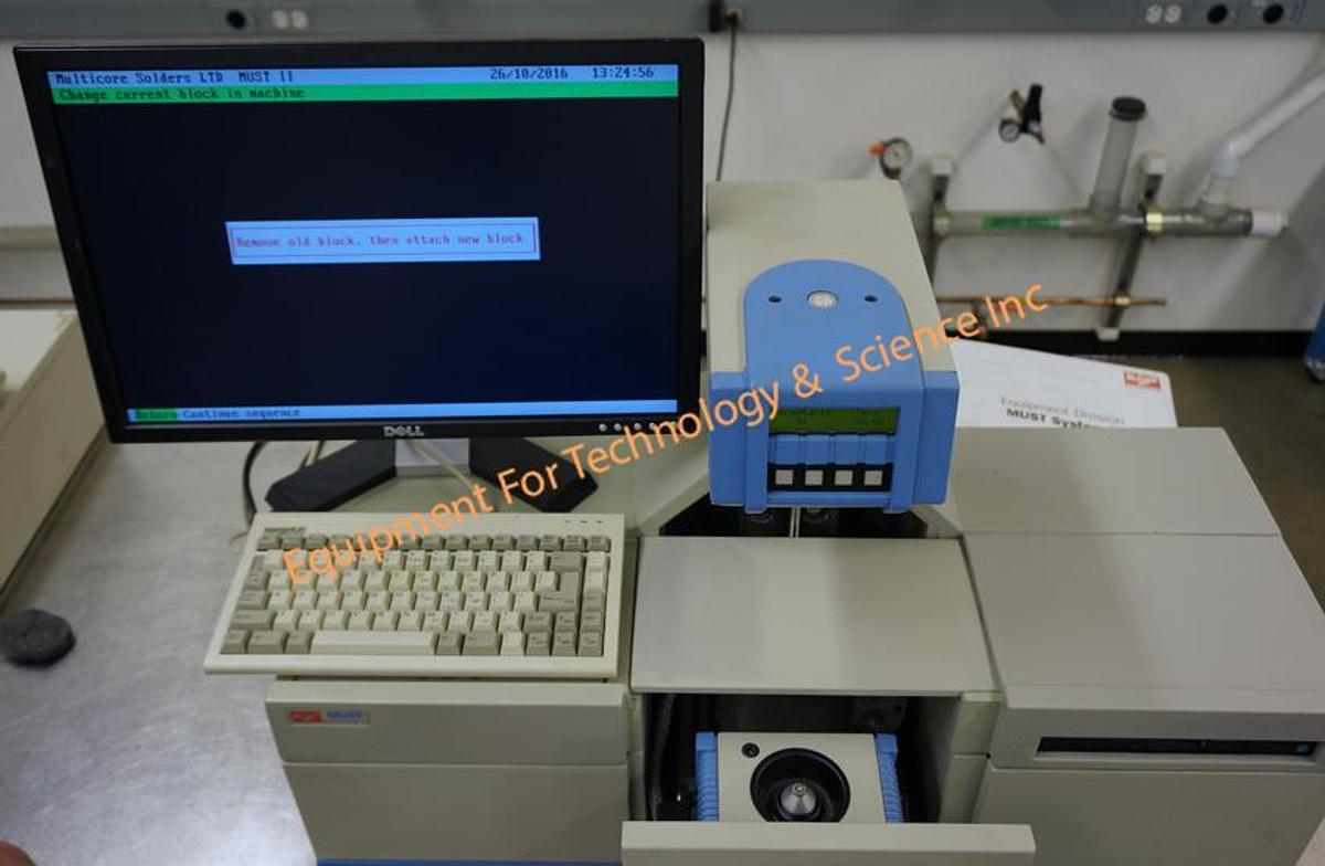 Used Multicore MUST system II Solderability Tester