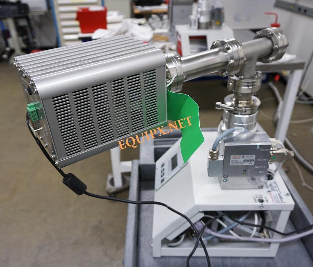 Used Ulvac Qulee BGM-102L Residual Gas Analyzer with Pfeiffer dry pumping system 1-100amu EM tube/Faraday cup