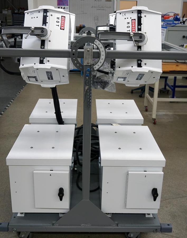 Used Phoebus Manufacturing PSL-9-AM-1K Xenon Solar Simulator- Searchlight