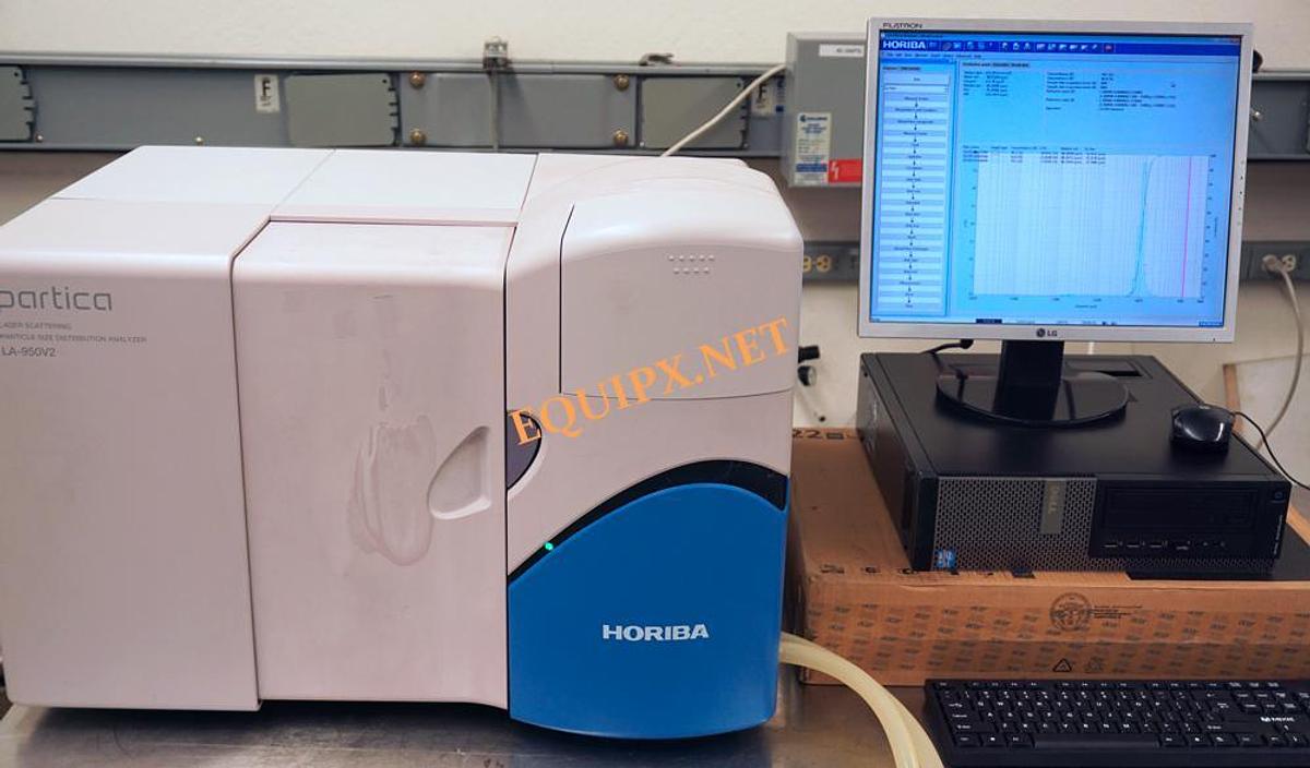 Used Horiba LA950-A2 particle size distribution analyze (2011)