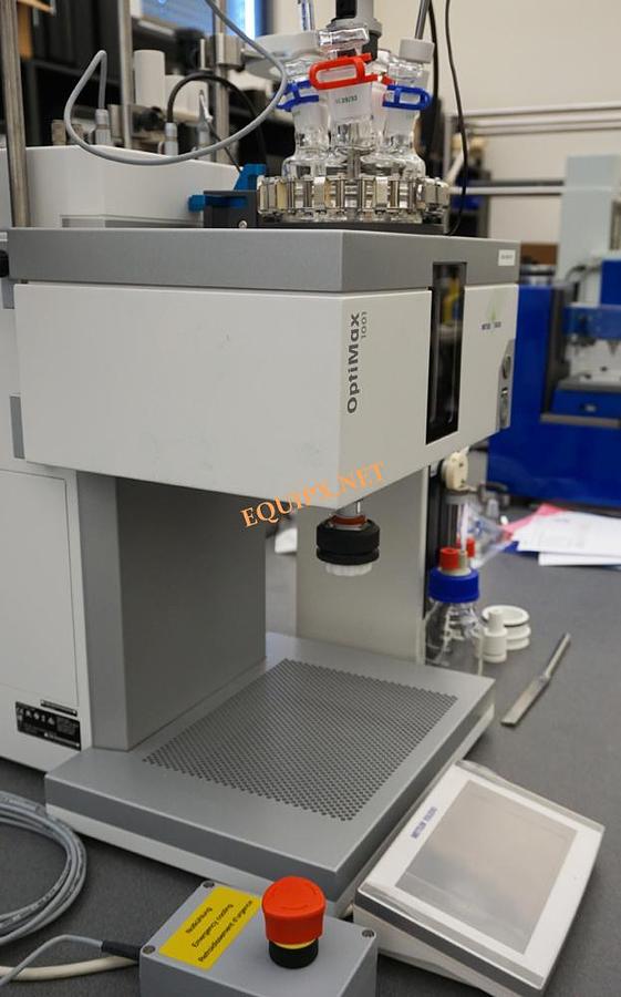 Used 2020 Mettler OptiMax 1001 Chemical Synthesis Reactor with SP50 Dosing unit and iControl SW ver. 6.1