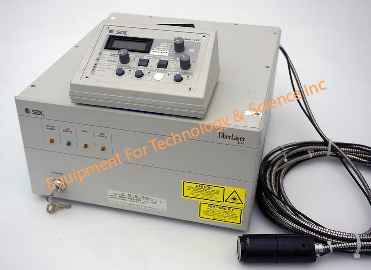 Used SDL FL20-4211-002 IR Fiber Laser 800-1200nm